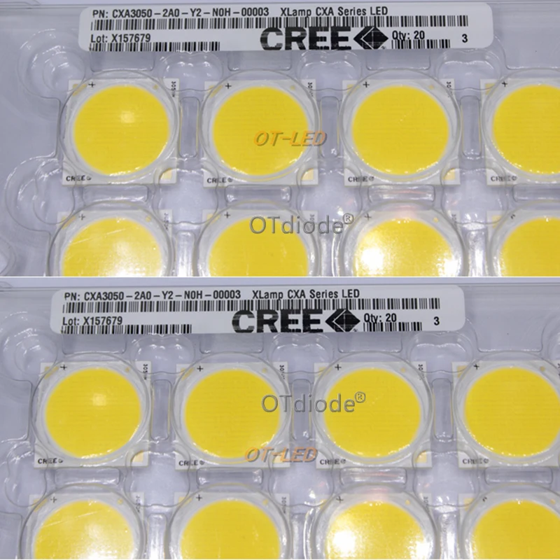2PCS Cree CXA3050 CXA 3050 100W Ceramic COB LED Array Light EasyWhite 5000-5500K 36-42V 2500mA