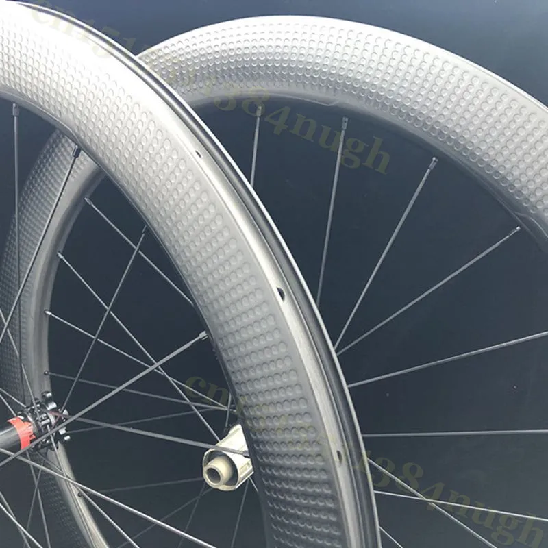 45 мм 58 мм Глубина бескамерный дисковый тормоз дорожный велосипед Колесная 700c ямочный диск карбоновый мост колеса дисковый тормоз T800 углеродное Велосипедное колесо