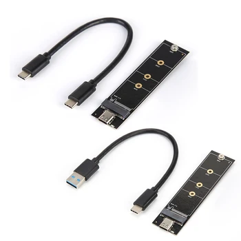 

10Gbps USB 3.1 Type C to M.2 NGFF NVMe M Key PCB Board for External SSD Enclosure 2230 2242 2260 2280 Portable Solid State Drive