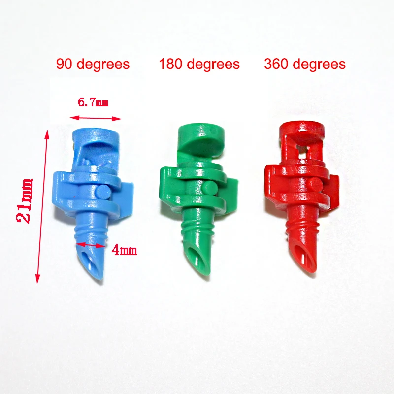 50 шт. рефракционная насадка для полива сада 90/180/360 градусов | Дом и сад