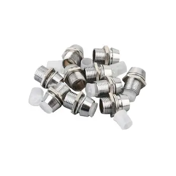 

110mm Led Lamp Holder 10Pcs 10Pcs with Cover Durable Socket Zinc Alloy Lighting Parts 5MM Mount Light Emitting Diode Silver