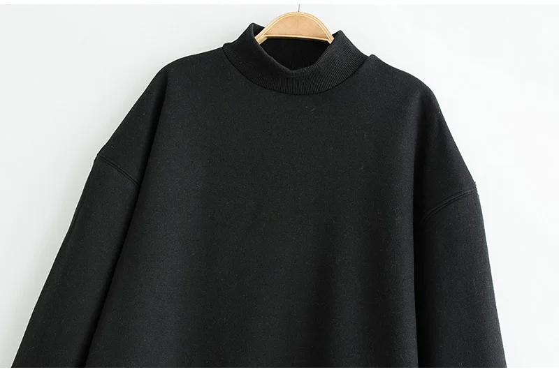 Autumn Knitted Casual Sweatshirt Women O Neck Long Sleeve Khaki Oversized Hoodies Loose Jumper Sweatshirts Female