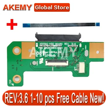 

1-10 pcs For Asus X555L X555LD Laptop HDD Hard Disk Drive Board X555LD REV:3.6 100% Tested Fast Ship Free Cable