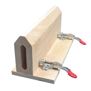 

Hand Stitched Leathercraft Sewing Horse Making Table Clamp DIY Tool Clip Desktop Retaining Professional Durable Lacing