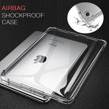 

2019 For iPad Mini 5 4 1Protective Cover Highly Transparent TPU Shockproof Protective Case For iPad Air 2 3 Pro 2017 2018 2019