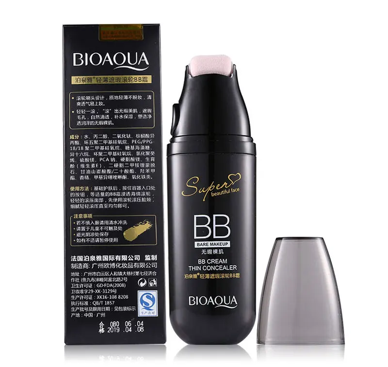 Горячая BIOAQUA бренд прокрутка жидкая воздушная Подушка BB крем база голый макияж тонкий увлажняющий консилер корейская косметика 30 г