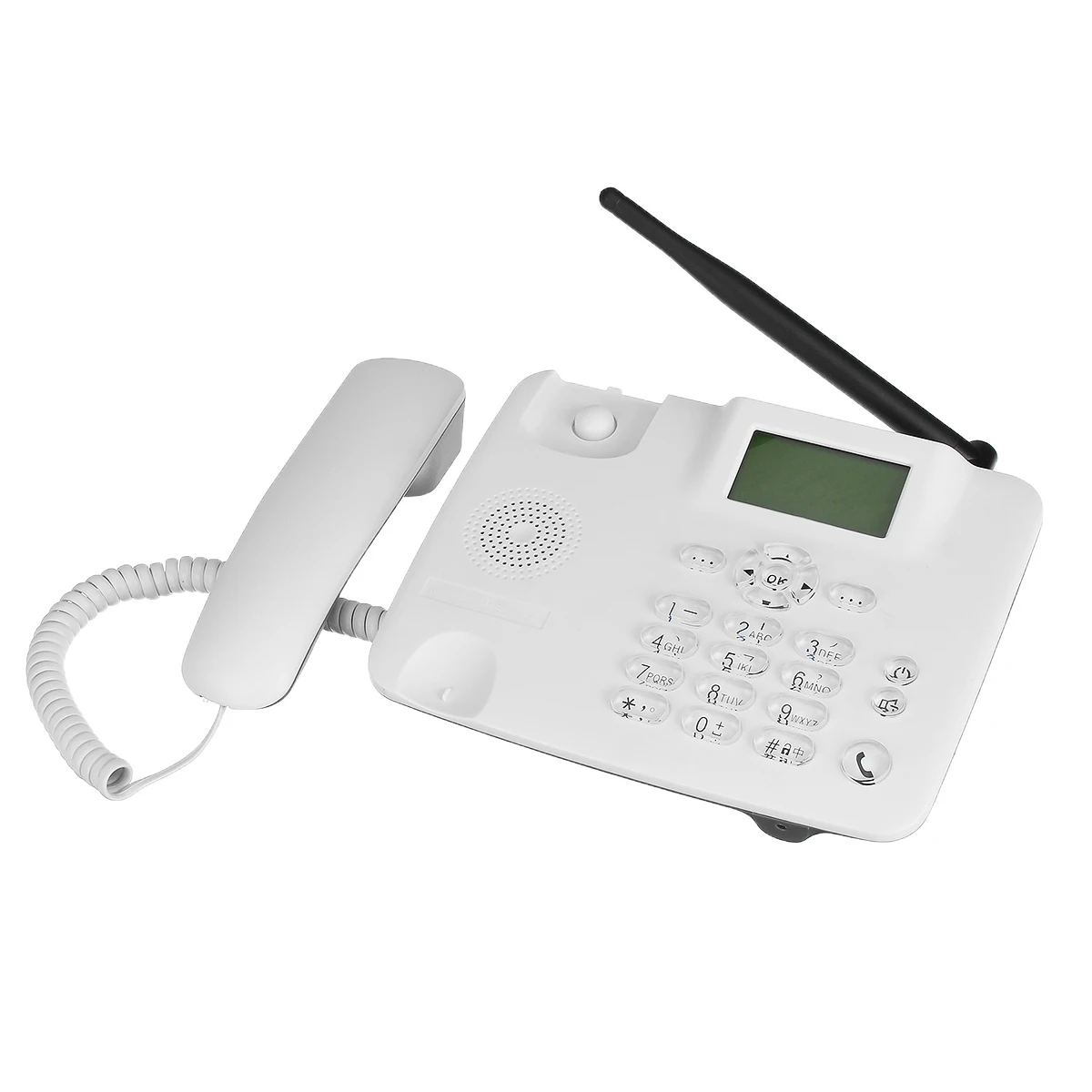 3g 2G исправленный сигнал GSM Беспроводная подставка для телефона мобильный телефон ЖК-экран sim-карта настольная Антенна Интерфейс входящий вызов дисплей 100-240 В