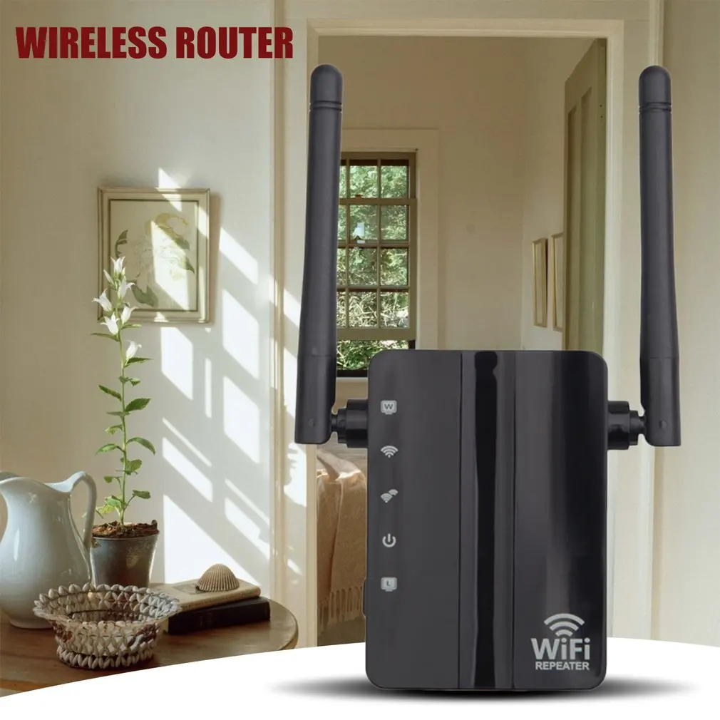 

300Mbps Wireless-N Range Extender 2 Port WiFi Repeater Home Travel Wireless Router Signal Booster Extender Signal Amplifier