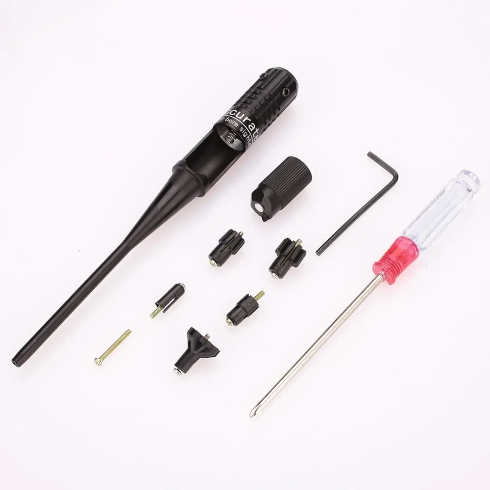 Red Dot Laser Boresighter Bore Sighter Kit for Hunting .22 to .50 Adjustable Laser Bore Sighter (5)