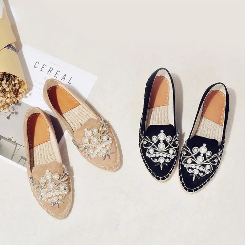 Artificial Pearl Bridal Shoe Flower DIY Rhinestone Wedding Party Shoes Accessory A69C