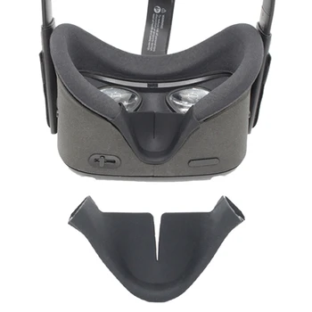 

VR Headset Nose Cushion Cover Pad Silicone Eye Face Fitted For Oculus Quest