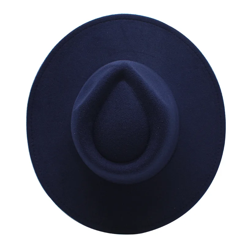 Fedora hat oversized 9cm big brim fedora hat love top hat for men and women new big brim hat wild jazz hat felt small fedora hat