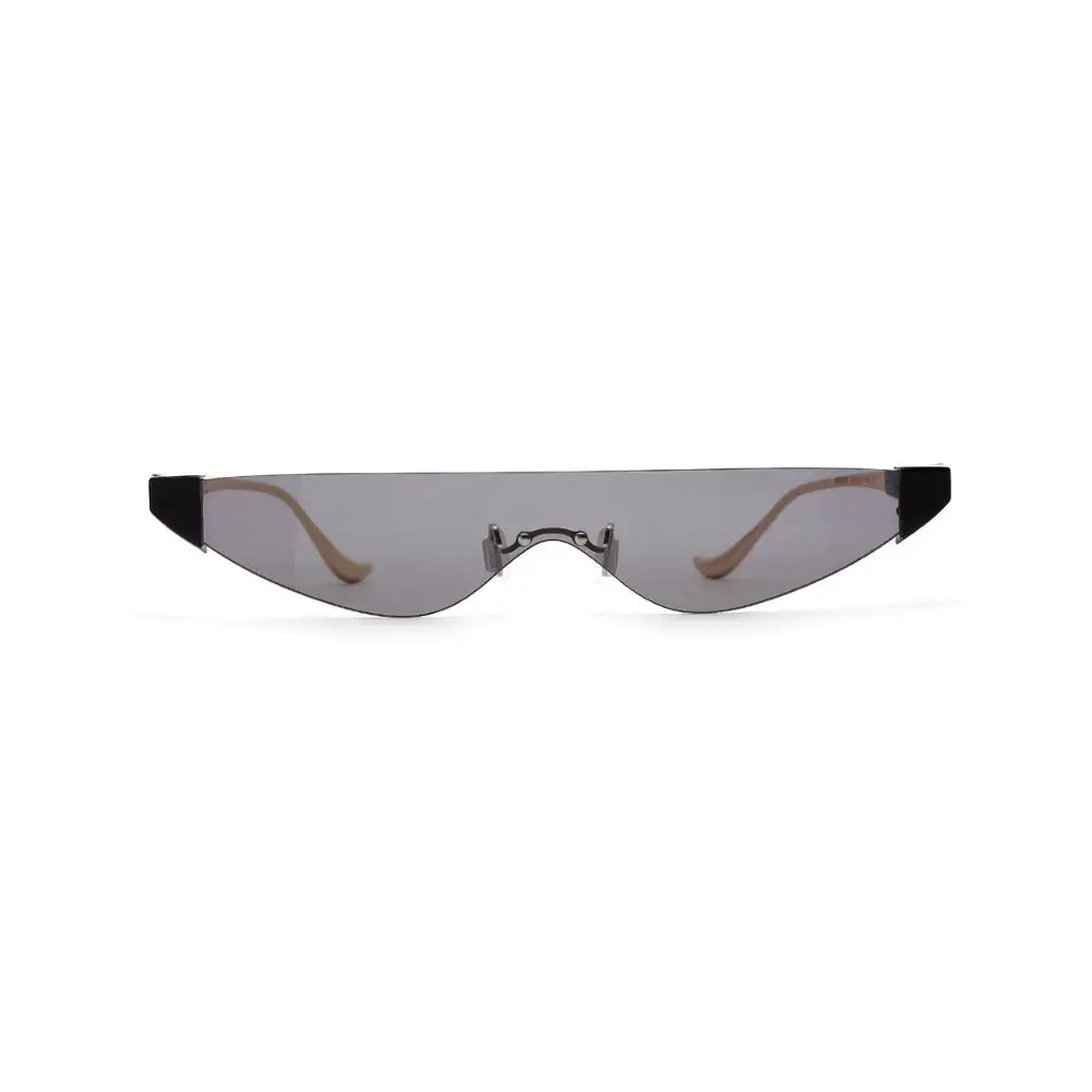 JASPEER солнцезащитные очки без оправы женские треугольные маленькие Винтажные Солнцезащитные очки Роскошные ретро мужские солнцезащитные очки Брендовые дизайнерские очки - Цвет линз: 3