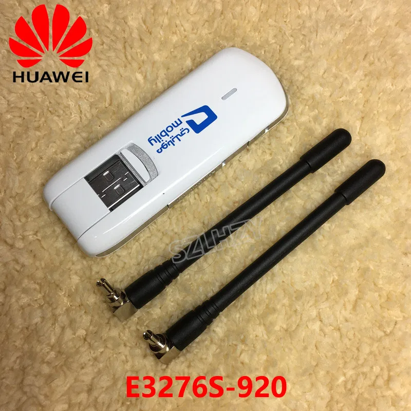 Разблокированный huawei E3276S-920 E3276 4G LTE TDD USB 150 Мбит/с модем беспроводной USB 4G ключ сетевой Стик+ 2 шт 4 г Антенна бесплатно