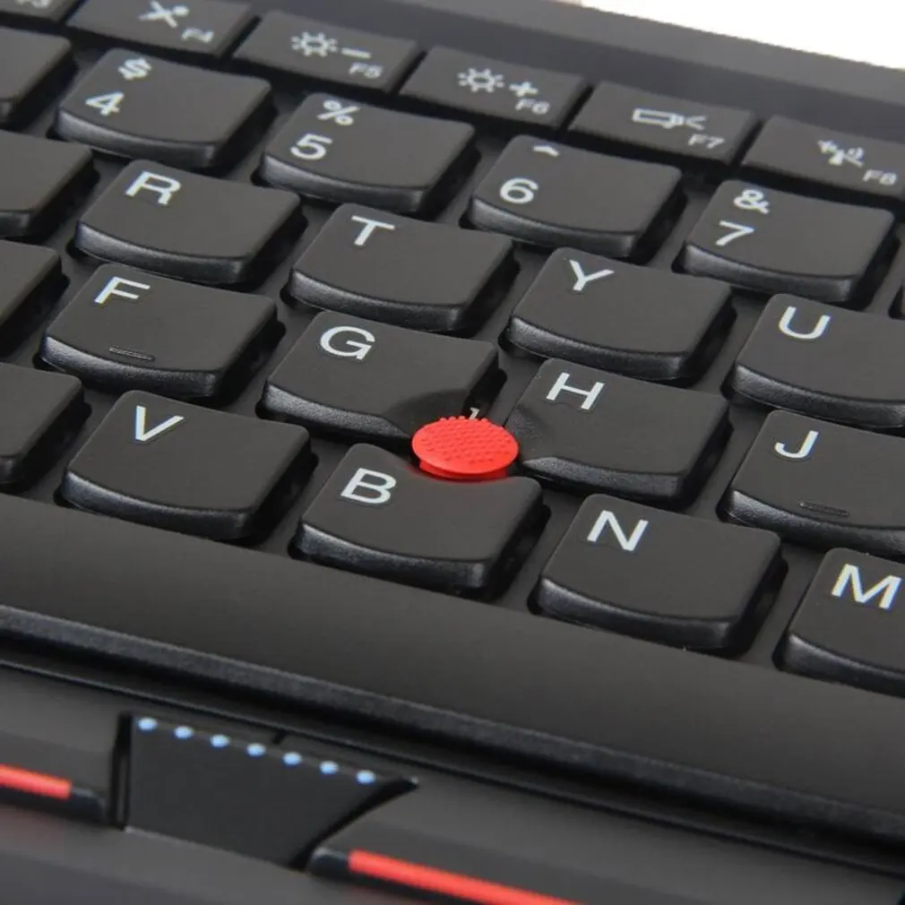 Lenovo Thinkpad 0B47190 USB маленькая Проводная клавиатура в красный горошек бизнес Офисная Клавиатура Компьютерные аксессуары для офиса