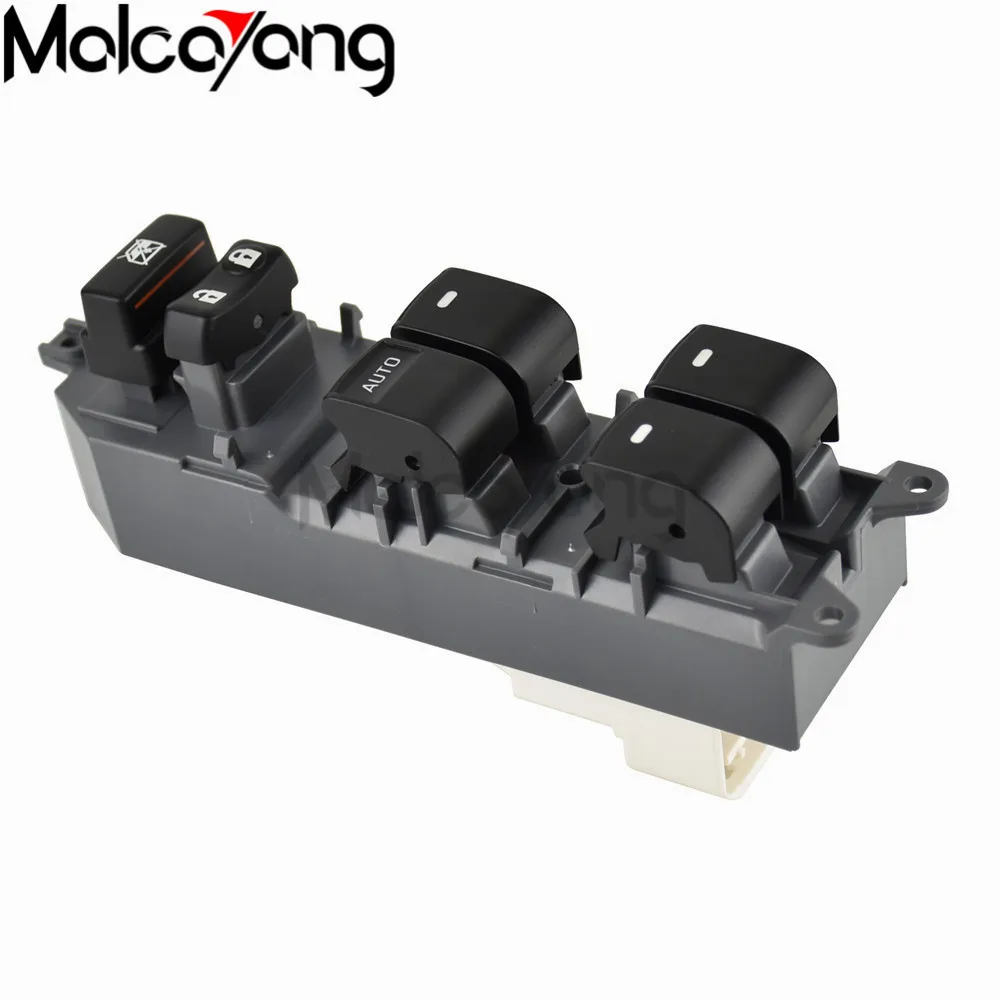 Освещенный переключатель стеклоподъемника для Toyota Yaris Camry Tacoma Lexus Highlander Land Cruiser Venza rav4 2006- 84820-06100 светодиодный