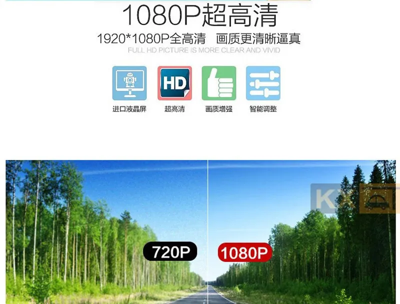 K602 стиль мини утопленный высокой четкости без экрана WiFi 1080P Автомобильный USB Регистратор вождения