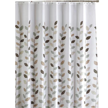 

Shower Curtain Polyester Fabric Waterproof Shower Curtains for Bathroom Machine Washable