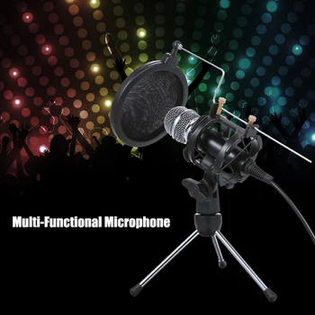 

Hot New Professional Condenser Microphone Set Mini Portable Recording Microphone Set for Voice Recording
