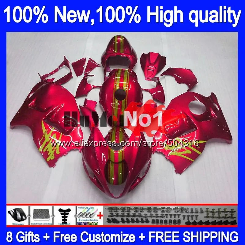 No. 1 Hayabusa для SUZUKI GSXR 1300 2002 2003 2004 2005 2006 2007 28MC. 161 GSXR-1300 GSXR1300 96 02 03 04 05 06 07 светильник красный обтекатель - Цвет: No. 1