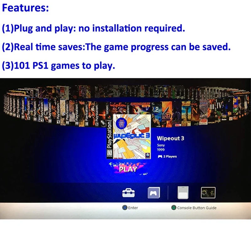 True Blue 101 игр/64G Crackhead пакет/математический пакет/неделя Пакет 58 игр/32G Бой пакет для Playstation классические игры и аксессуары