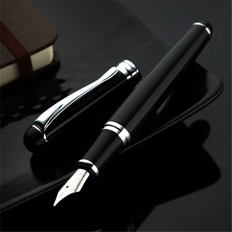 Fountain Pen JINHAO 750 Red Golden Colors Student Office Fountain Pen School stationery Supplies ink pens