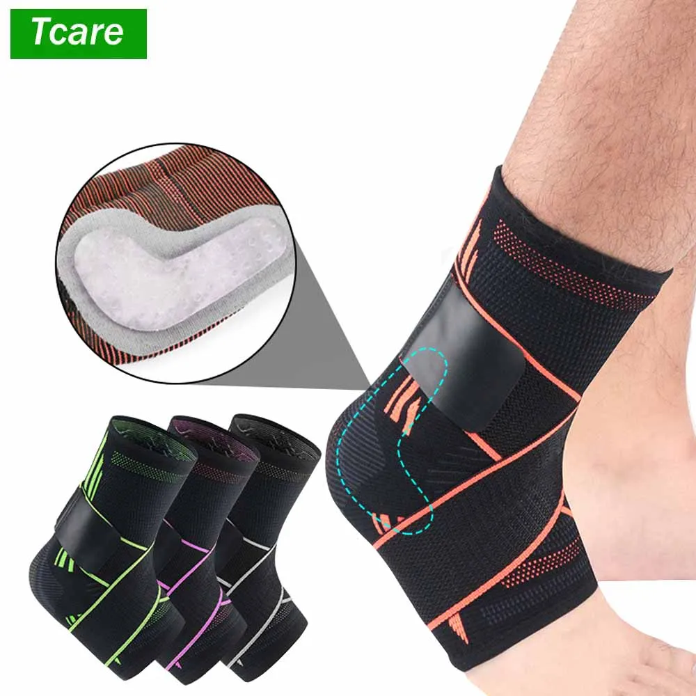 

2Pcs/Pair Compression Ankle Brace - Medical Grade Provides Support Pain Relief for Sprains Strains Arthritis Torn-tendons Ankle