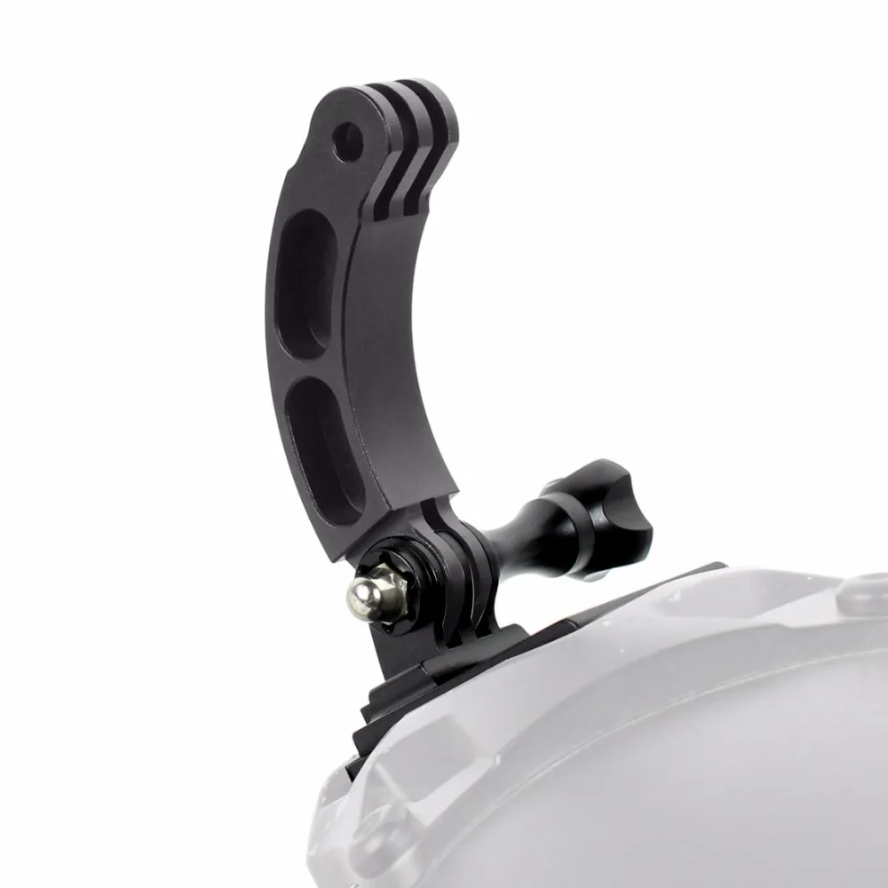 BGNing Алюминиевый шлем NVG Кронштейн удлинитель с винтовым основанием Универсальный адаптер для Gopro YI Sjcam EKEN Спортивная камера