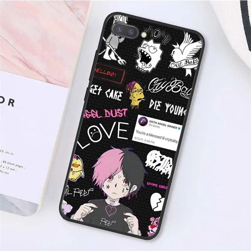 MaiYaCa Lil Peep hellboy Life is Beautiful Cry Baby чехол для телефона huawei Honor 8X9 10 20 Lite Honor 7A 7C Honor10i View 20 - Цвет: A13