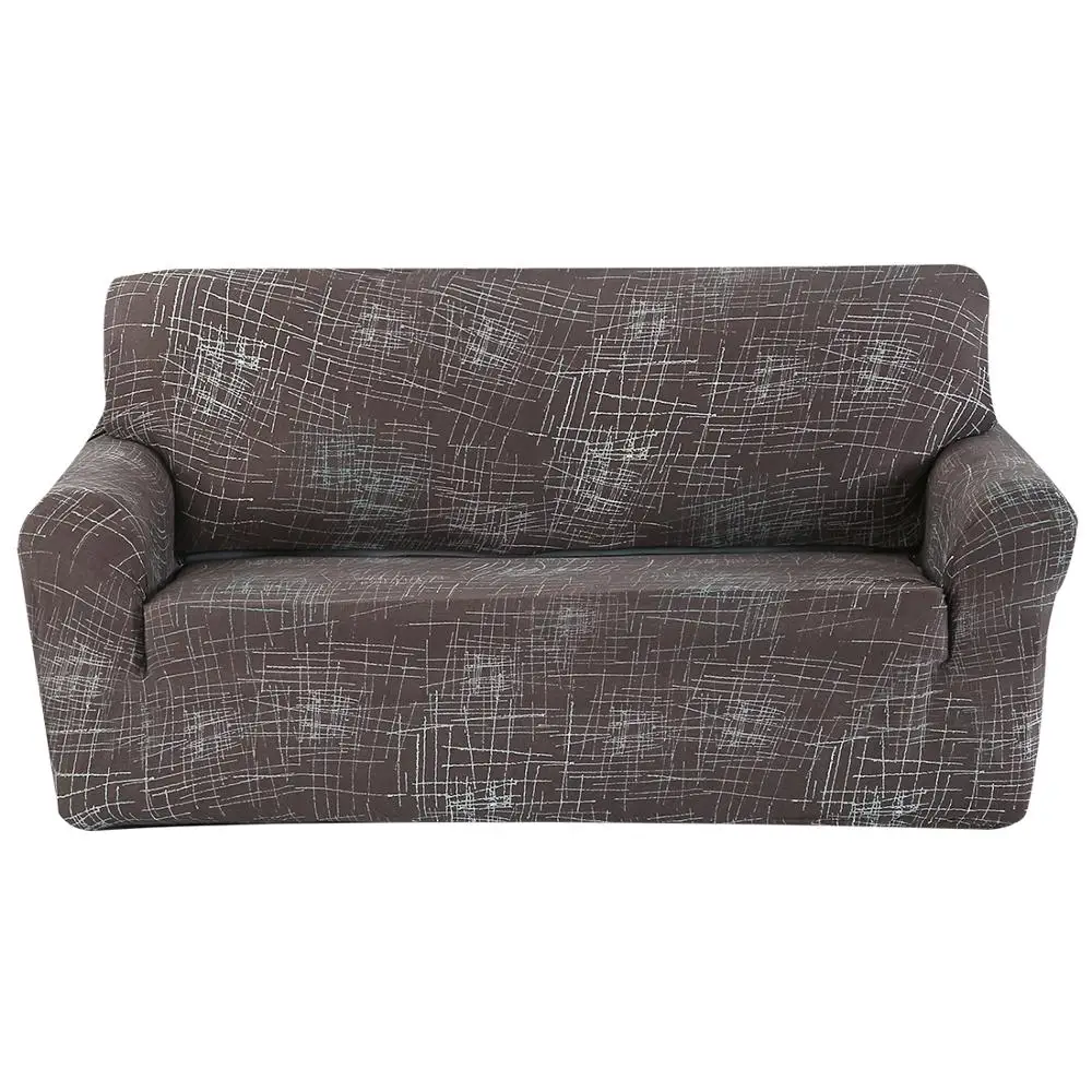 Stretch Slipcovers Sectional Elastic Stretch Sofa Cover for Living Room Couch Cover L shape Armchair Cover Single/Two/Three seat - Цвет: Color 5