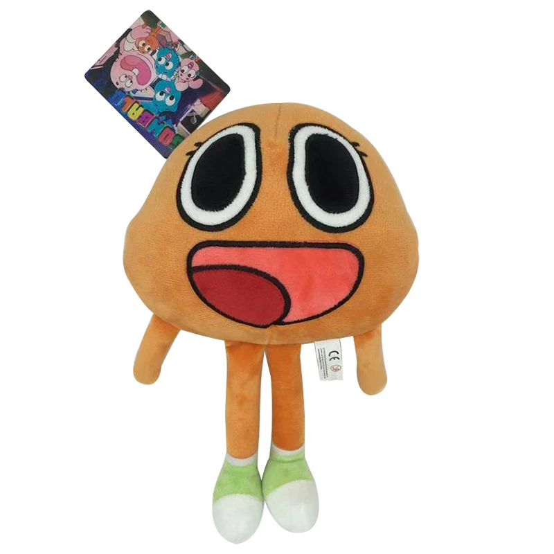3 шт./лот удивительный мир Gumball 25 см Gumball Дарвин Anais плюшевые игрушки куклы мягкие игрушки для детей Подарки для девочек
