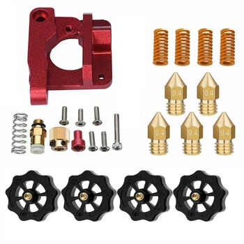 

3D Printer Parts MK8 Extruder Upgrade Kits Fit for Creality Ender 3 Pro CR-10 Ender 5 (Left Hand Kit)