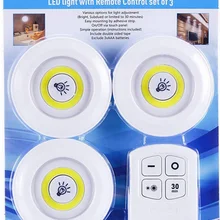 Диммируемый светодиодный светильник под шкаф с пультом дистанционного управления Светодиодный светильник для гардероба спальни ванной