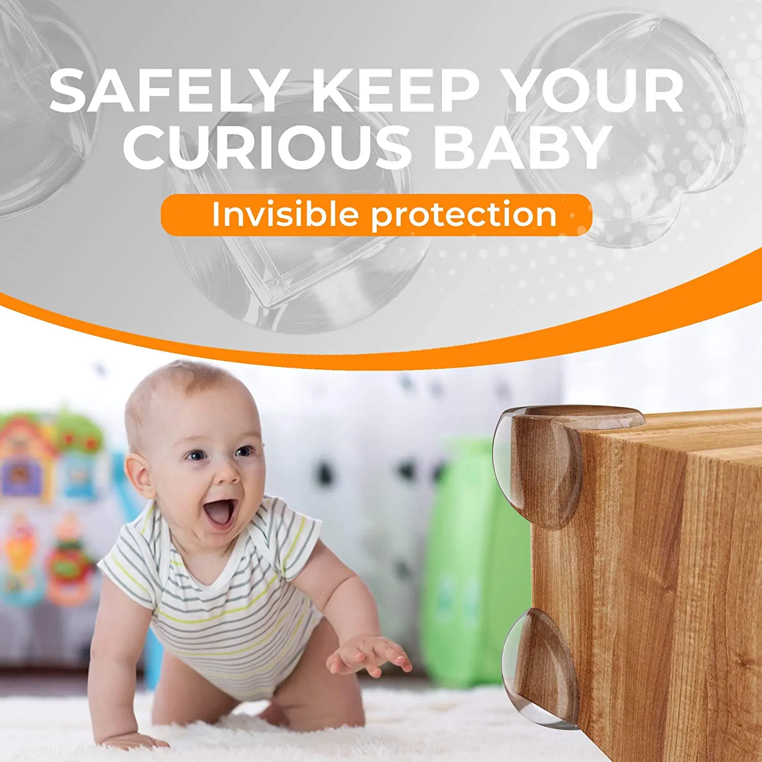 New 20pcs Furniture Corner Protectors Baby Proofing Corner Guards Child  Safety Pads Corner Covers for Kids