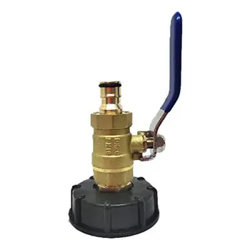 

3/4" Adapter Tap Adapter Thread IBC Tank Adapter Tap Connector Replacement Valve Fitting For Home Garden Water Connectors