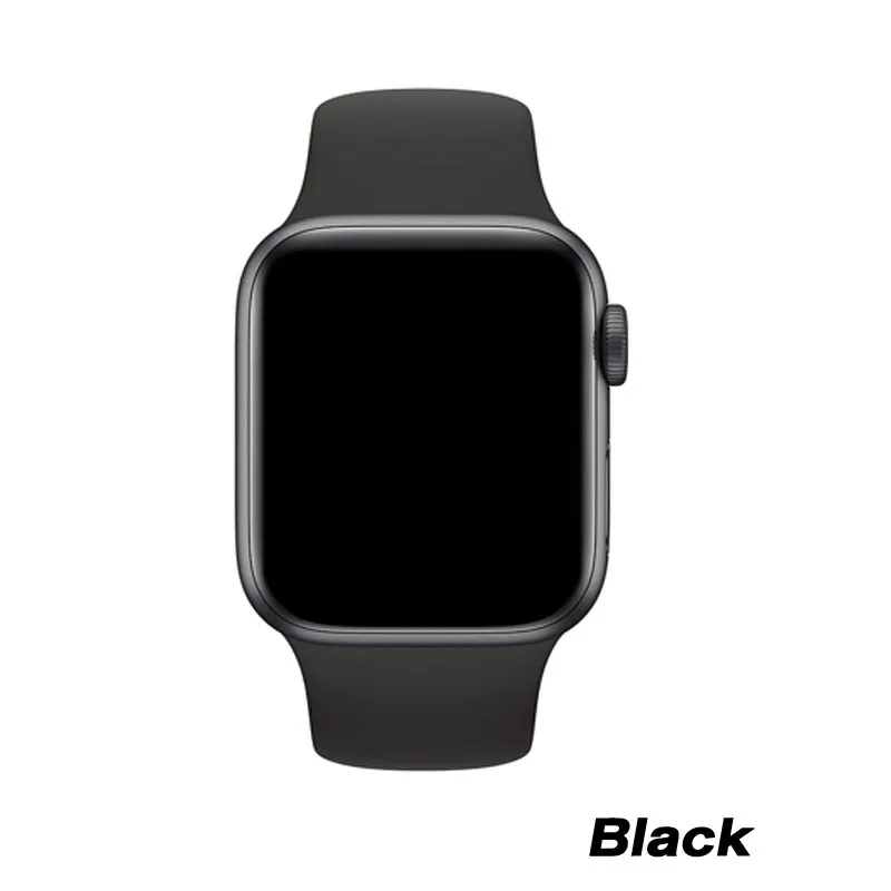 black Greentiger IWO 12 Bluetooth Смарт часы сердечный ритм ЭКГ+ PPG 30 граней 40 мм 44 мм Беспроводная зарядка 1:1 серия 5 часы 5 Функция MP3 - Цвет: black