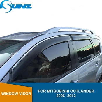 

Side Window Deflectors For Mitsubishi Outlander 2006 2007 2008 2009 2010 2011 2012 Sun Rain Guard Vent Shade SUNZ