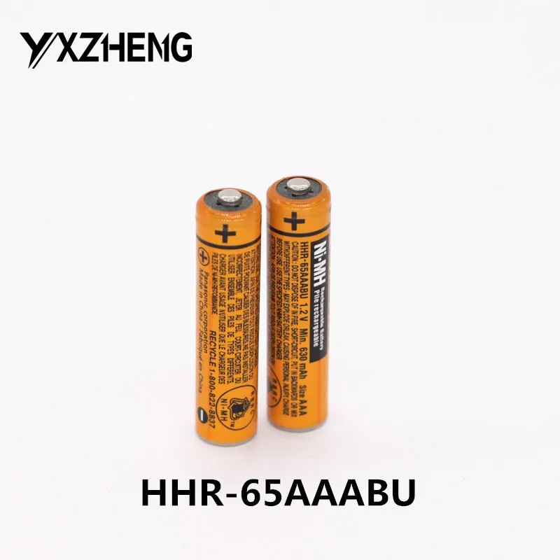 2pcs Original New Rechargeable Aaa Battery 1.2v 630mah Hhr65aaabu For