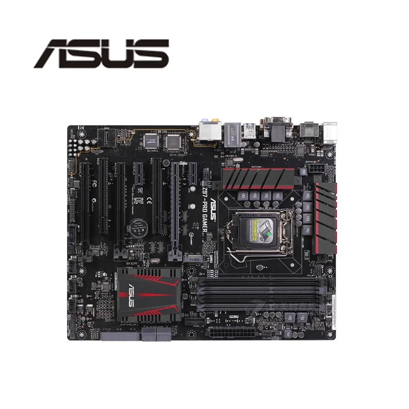 

For Asus Z97-PRO GAMER Desktop Motherboard Z97 LGA 1150 For Core i7 i5 i3 DDR3 SATA3 USB3.0 Original Used Mainboard