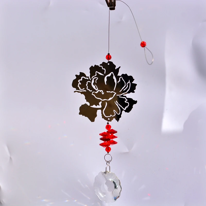 Hummingbird crystal suncatcher window suncatcher garden SunCatcher window decoration Hanging Window Garden window free shipping (11)