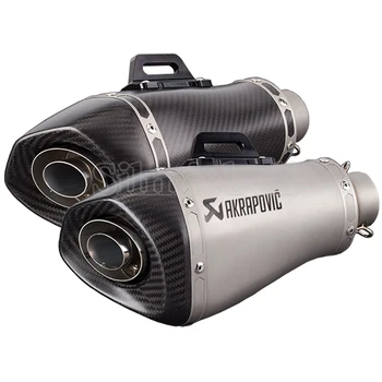 

Akrapovic Exhaust Motorcycle Muffler Scooter Silencer Pipe For S1000RR S1000R Exhaust CBR650F CBR500 GSR750 GSXR1000 Z900 Z1000