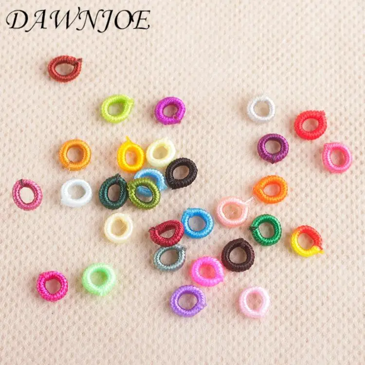 DAWNJOE 50 шт./лот DIY ожерелье браслет веревка разделитель 6 мм красочная плетеная