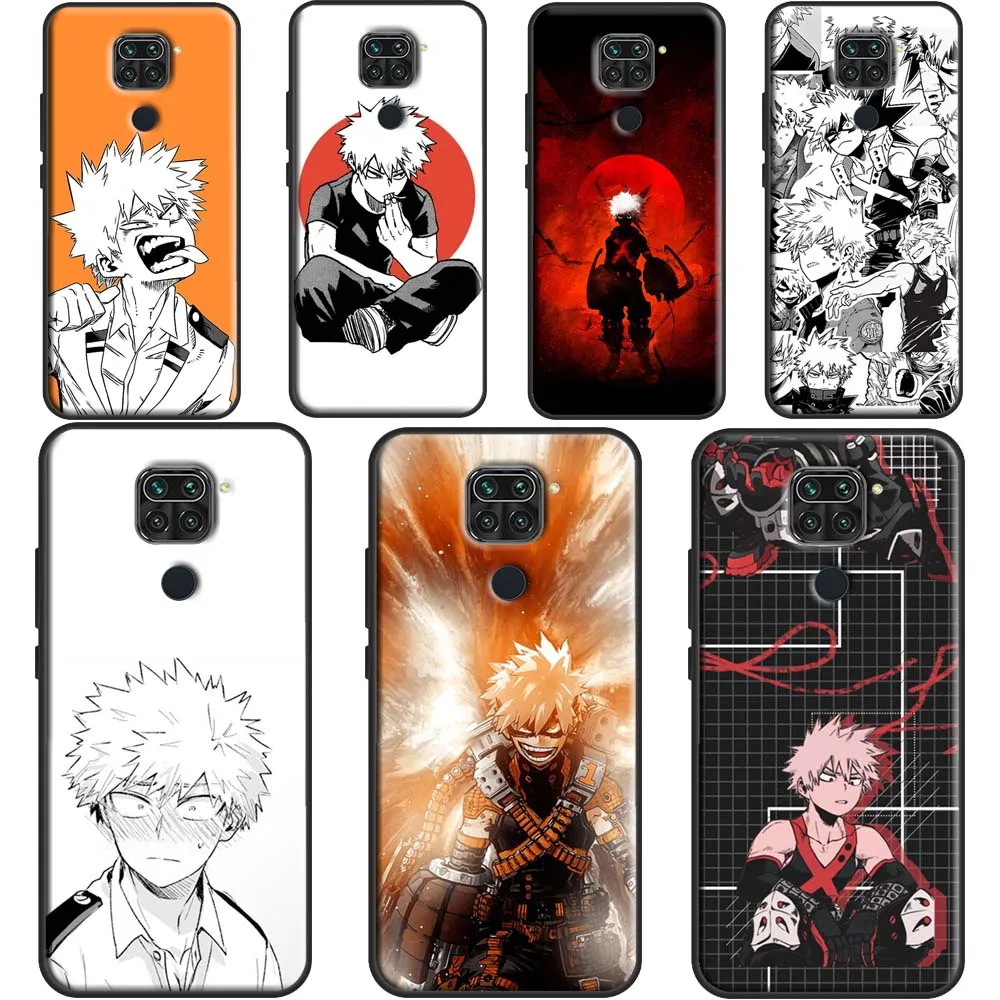 Чехол Bakugo Boku для Xiaomi Redmi Note 7 8 9 Pro 8T 9S 10 чехол 9T 9A 9C K40 | Мобильные телефоны и