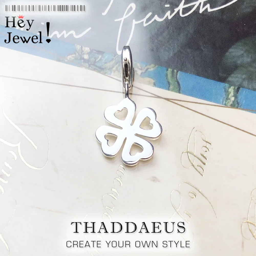 Подвеска в виде сердца Cloverleaf кулон подходит для браслета ожерелье 2020 весна тренд
