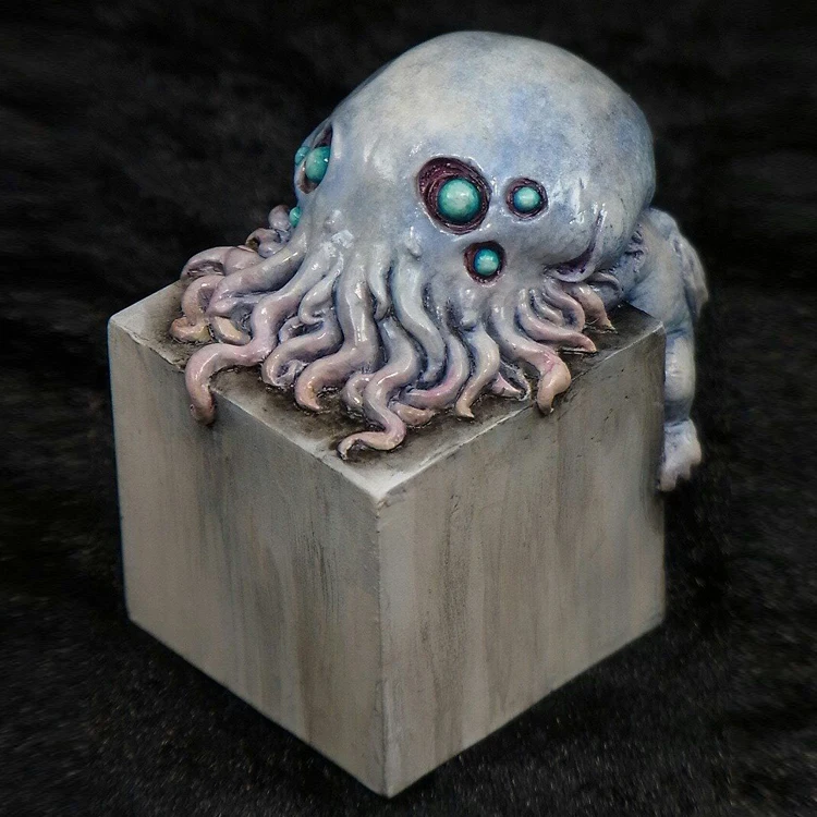 

Japan 2017 wf summer, Cthulhu juvenile, Octopus monster, 1 figure, Resin Model GK, Science fiction,Unassembled and unpainted kit