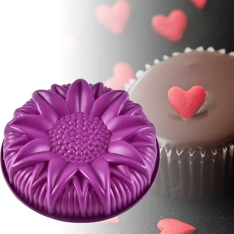3D Sunflower Silicone Cake Mold