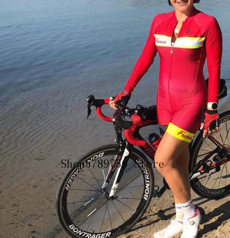 Frenesi colombia Cali ropa ciclismo mujer Маутейн велосипедная одежда skinsuit speedsuit дышащая велосипедная Джерси костюм купальник - Цвет: as picture