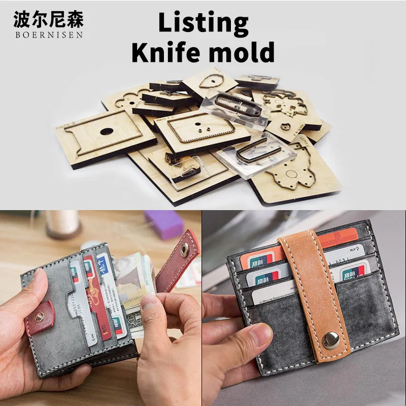 

Wooden Die Cutting Diy 2020 Clip on multifunction Wallet card bag Dies Fille Scrapbooking Suitable For Die-cutting Machines