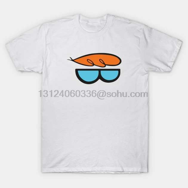 Men tshirt Short sleeve Minimalist Dexters Laboratory T Shirt O neck Women t-shirt |