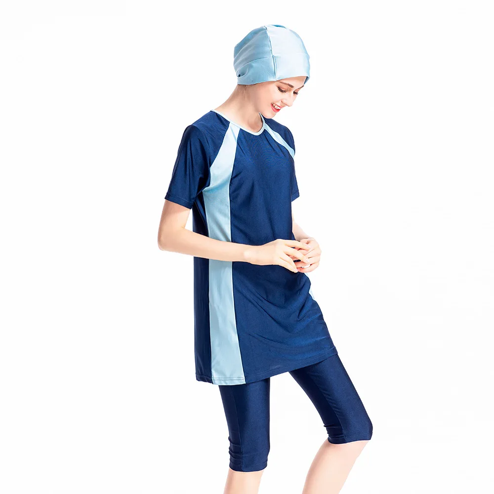 Women Muslim Swimwear Burkini With Hijab Modest